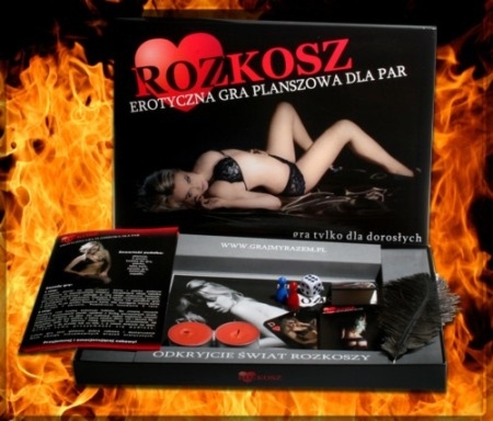 SexShop - Kultowa gra erotyczna dla par ROZKOSZ