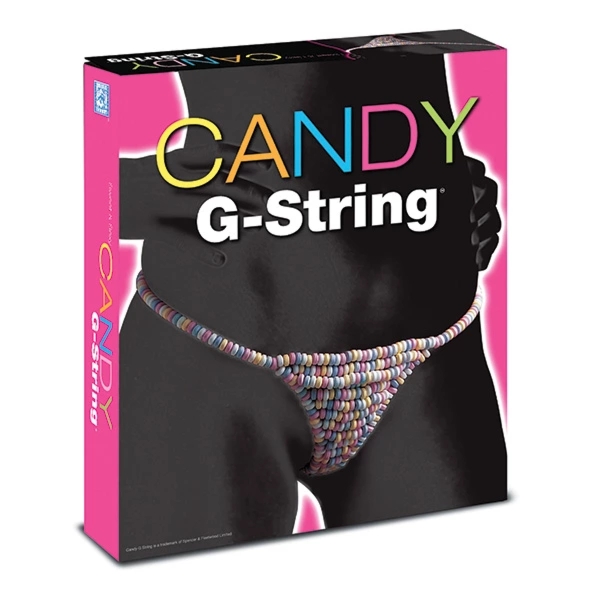 Spencer & Fleetwood Candy Stringi z cukierków kolorowe 145g – elastyczna biżuteria jadalna