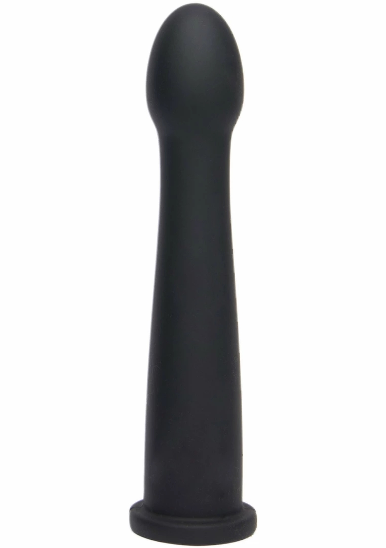 Bangers Smooth Dong Easy-Lock 19 cm – silikonowy model kompatybilny z systemem mocowania, czarny