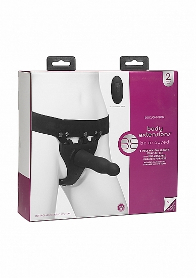 Wibrująca Przedłużka na Penisa - Be Aroused - Black  -czarna 0801-06-BX