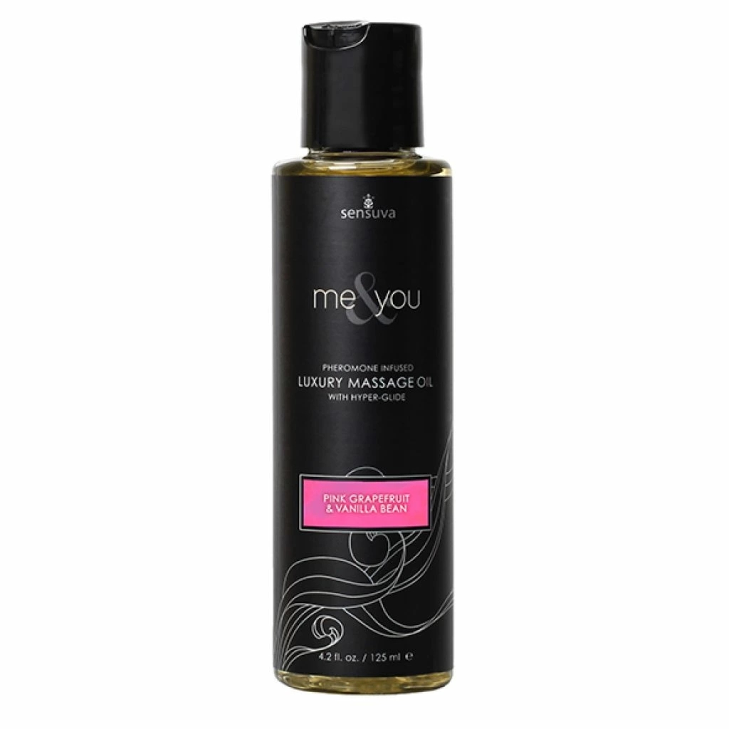 Sensuva Me & You Olejek do masażu Grejpfrut & Wanilia 125 ml – lekka formuła, silikon, aromat