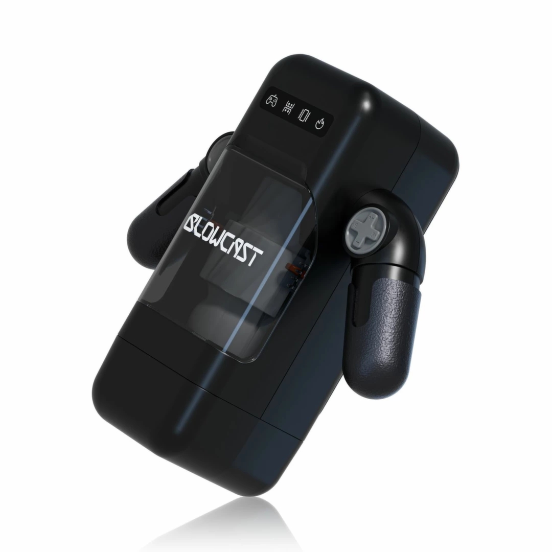 BLOWCAST Blowbot Automatic – Maszyna intymna z podgrzewaniem, 10 trybów wibracji i ruchu