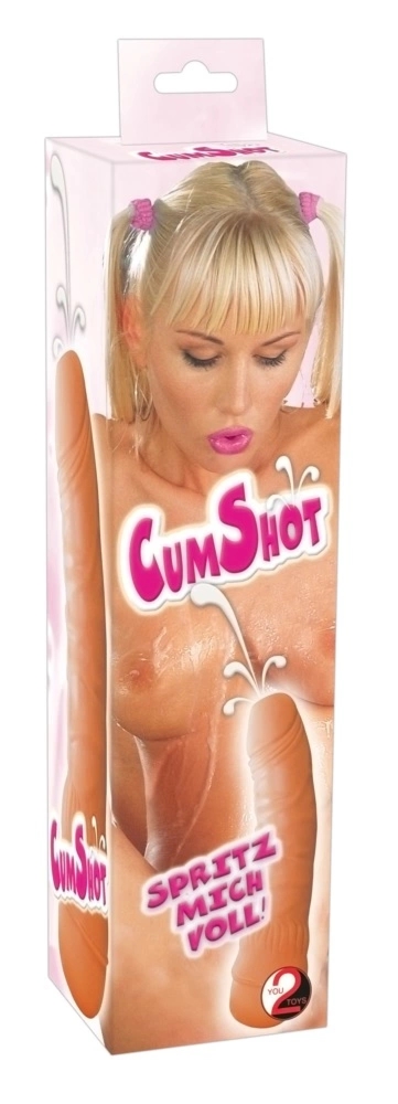 You2Toys Cumshot - elastyczny model z funkcją aplikacji płynu, anatomiczny PVC 21 cm