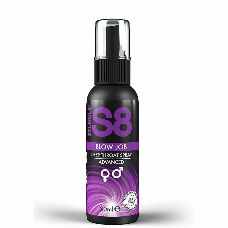 S8 Deep Throat Spray miętowy 30ml – odświeżający spray do ust i gardła, z Laureth-9
