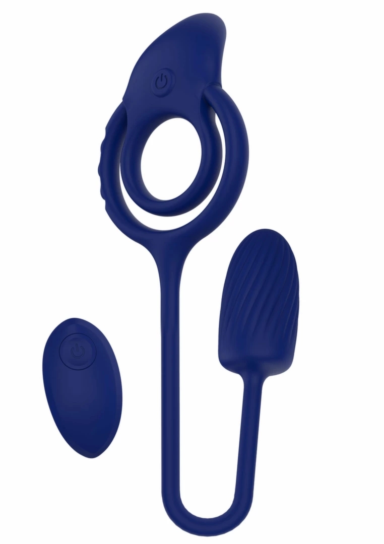 TOYJOY The Thria Ultimate Couple Climaxer silikonowy pierścień intymny IPX7, 10 trybów, 2 silniki
