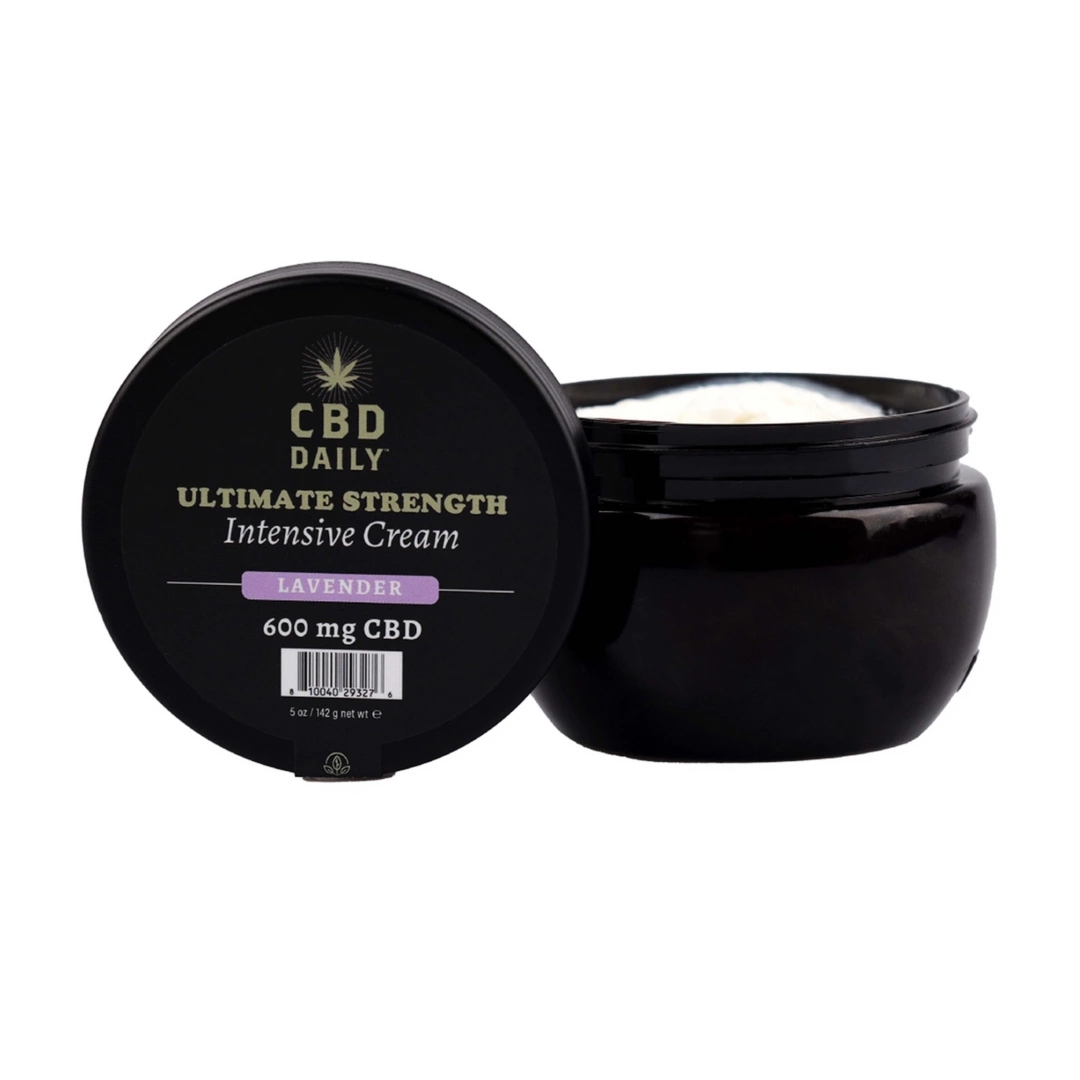 Earthly Body CBD Lawendowy Krem Kojący 142g – relaksująca formuła do ciała