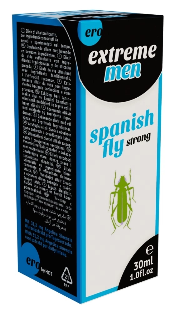 Cobeco Spanish Fly Extreme Men 30ml – koncentrat dla mężczyzn, płynna formuła, suplement diety
