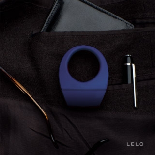 SexShop - LELO Wibrujący Pierścień Bo - Niebieski