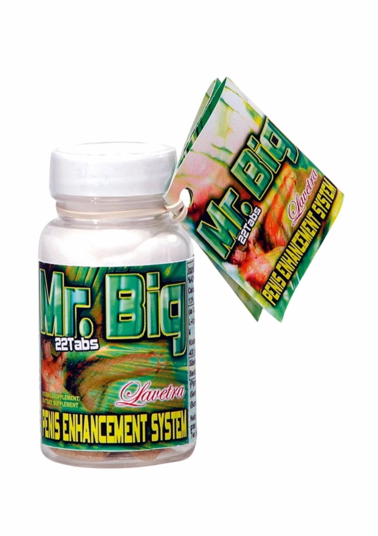 Cobeco Pharma Mr.Big Enhancement Caps 22 kapsułki z Tribulus Terrestris i Saw Palmetto, wsparcie męskie