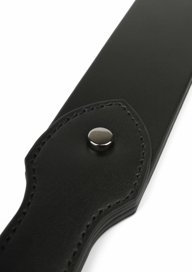 Hidden Desire Genuine Leather Slapper I płaski bat z naturalnej skóry, ergonomiczny uchwyt
