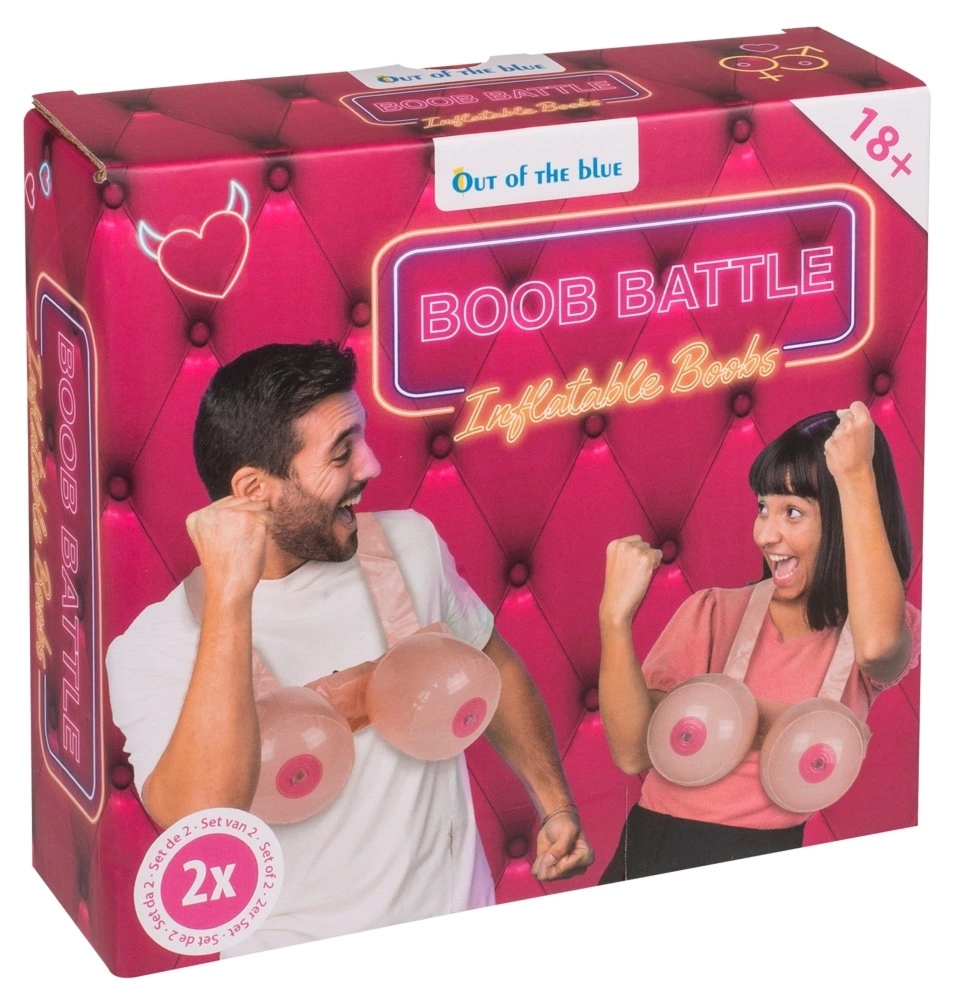 You2Toys Zestaw Nadmuchiwanych Akcesoriów Imprezowych – 2 sztuki, regulowane paski, PVC