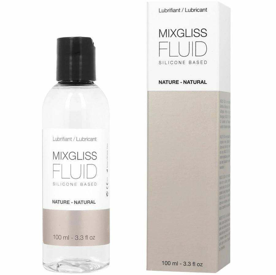 Mixgliss Silikonowy Lubrykant Naturalny 100ml, bez zapachu, francuska formuła do pielęgnacji