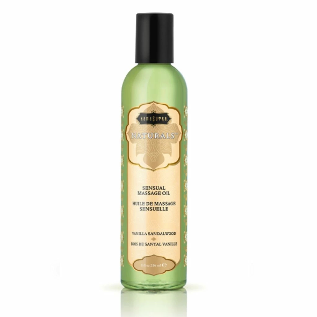 Kama Sutra Naturals Olejek do masażu Vanilla Sandalwood 236ml – wanilia i drzewo sandałowe