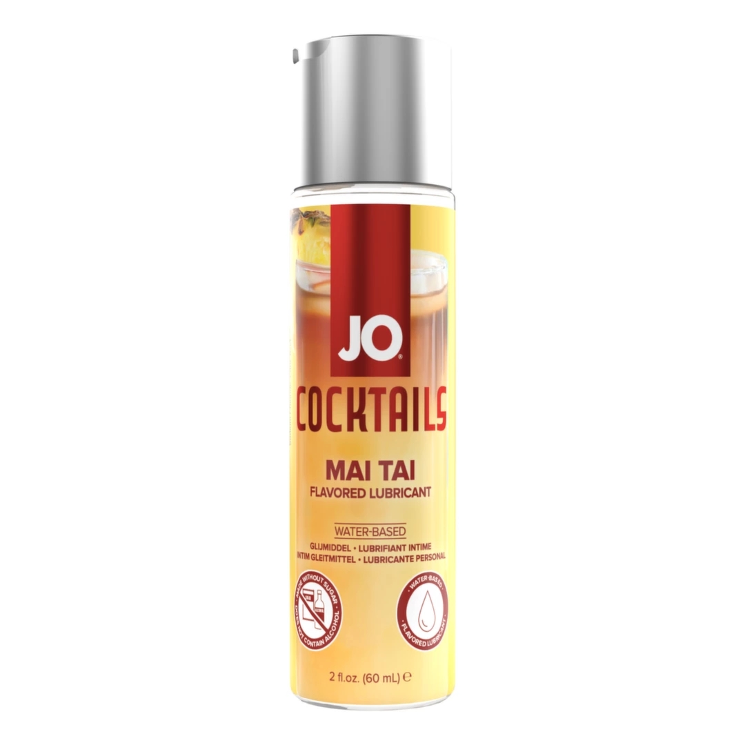JO H2O Cocktails Mai Tai 60 ml – wodny lubrykant smakowy, tropikalny aromat, do akcesoriów