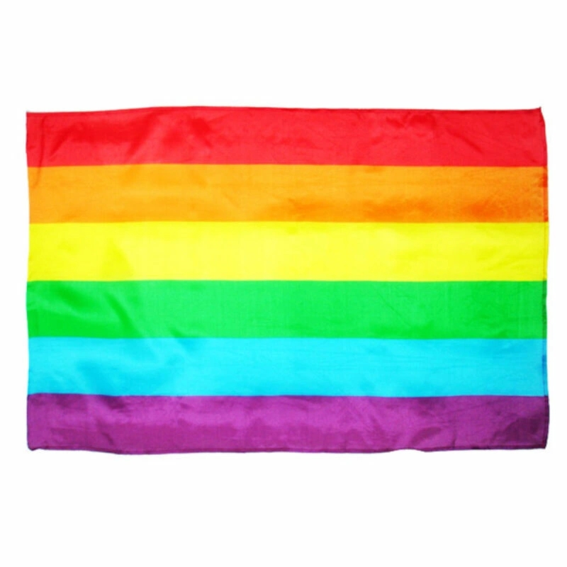 Diablo Picante Flaga LGBT 90x140 cm – duży rozmiar, wyrazista tęczowa dekoracja