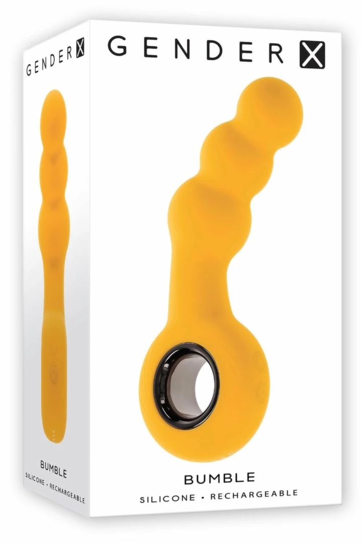 Gender X Bumble maszyna intymna z ergonomicznym uchwytem, 12 trybów, silikon, 15 cm