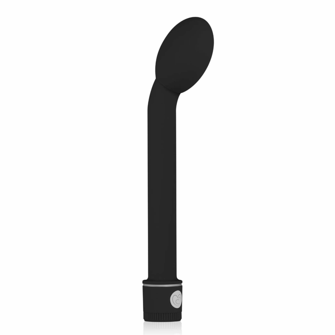 EasyToys Wibrujący Model G-Spot czarny, wodoszczelny, smukła anatomiczna konstrukcja