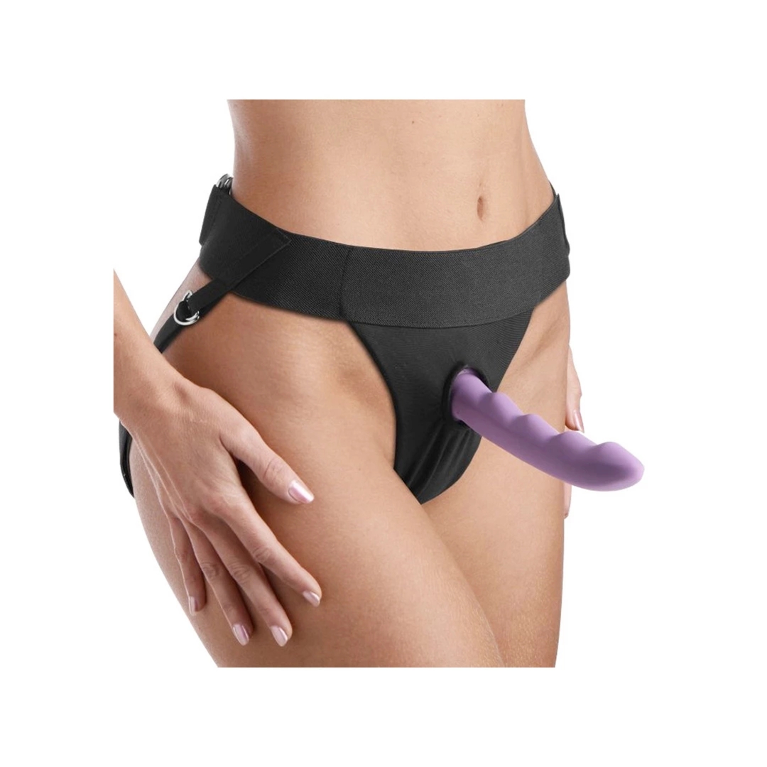 XR Brands Strap U Avalon uprząż Jock Style z regulowanymi paskami i uniwersalnym pierścieniem