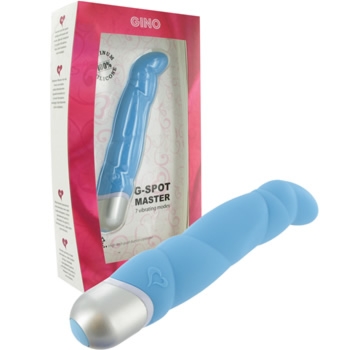 SexShop - Wibrator FeelzToys Gino - Niebieski - online