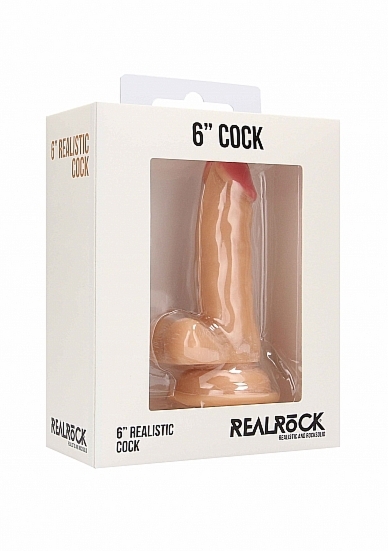 Realrock Dildo z jądrami 6