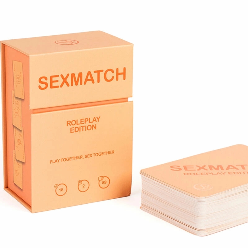 Secret Play Sexmatch Roleplay Edition gra karciana dla par 89 kart – edycja fabularna