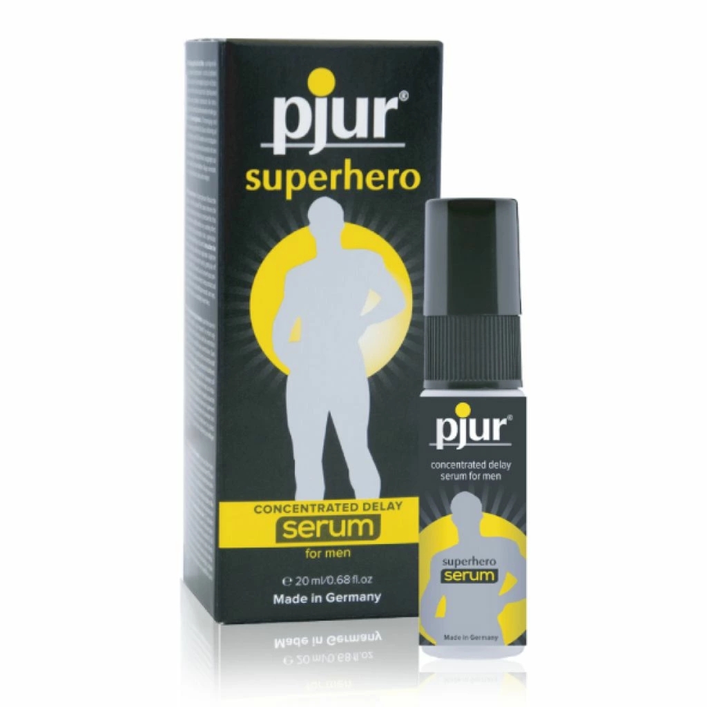 Pjur Superhero Delay Serum 20 ml żel ochronny, wydłużenie komfortu, szybkie działanie