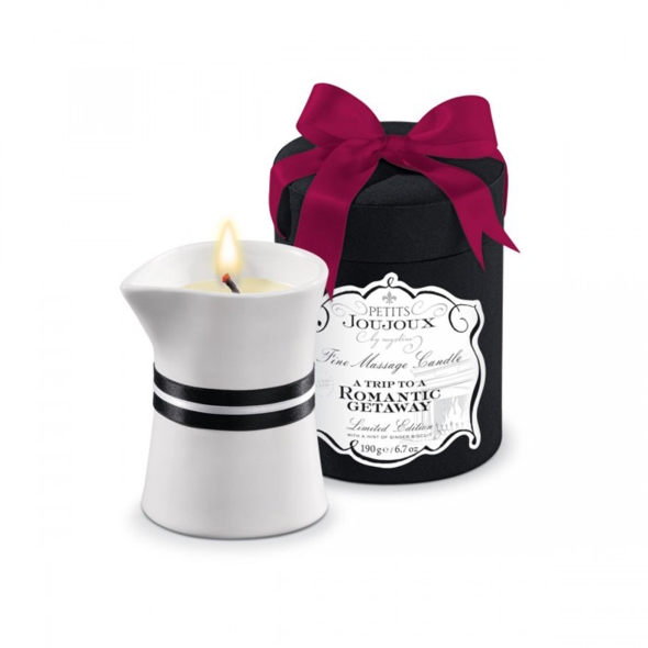 SexShop - Na romantyczny wypad Świeca do masażu - Petits Joujoux Massage Candle Rom. Getaway 190 g