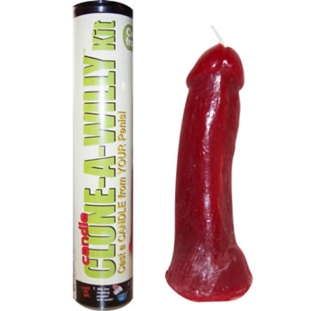 SexShop - Świeczka jako odlew Twojego penisa - Clone A Willy Candle Kit - online