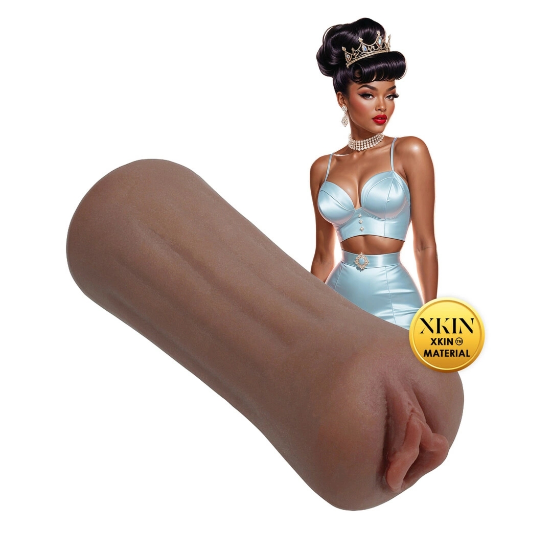Pinup Dolls Beauty Queen Lulu Liplust TPE Model Small – brązowy, anatomiczny, 127g