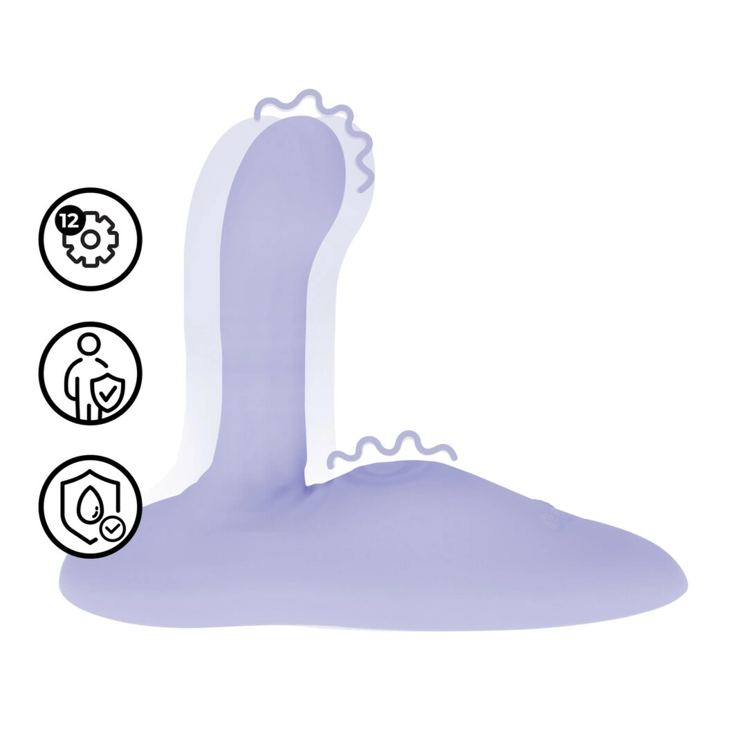 Loveline Vibrating Pulse and Thrust Seat fioletowy – siedzisko z pulsacją i ruchem