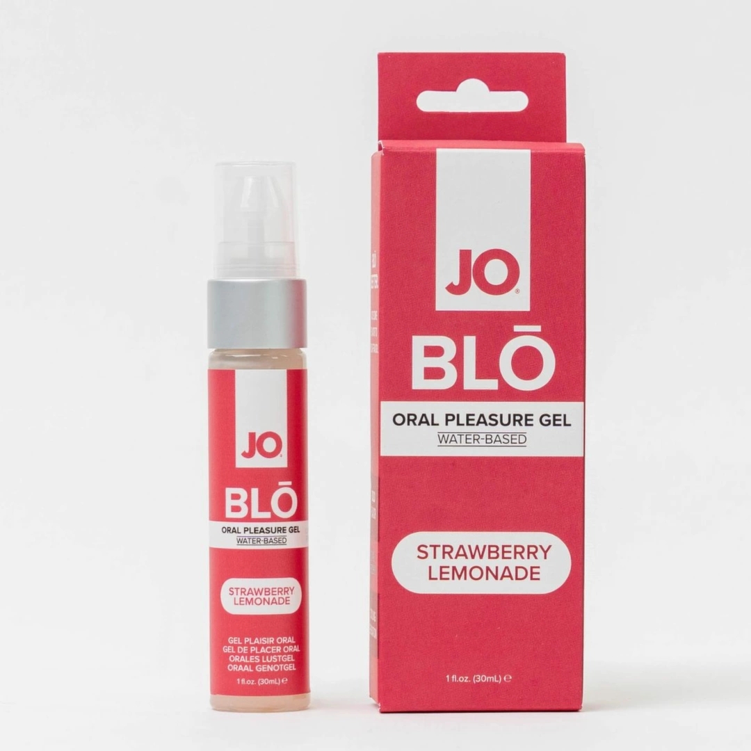 JO BLŌ Żel do masażu intymnego Strawberry Lemonade 30ml – chłodzący, cytrusowo-truskawkowy