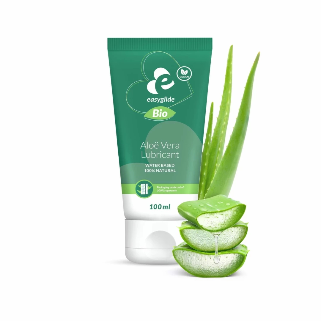 EasyGlide Bio & Natural żel intymny aloesowy wodny 100ml – naturalny skład, łagodny dla skóry