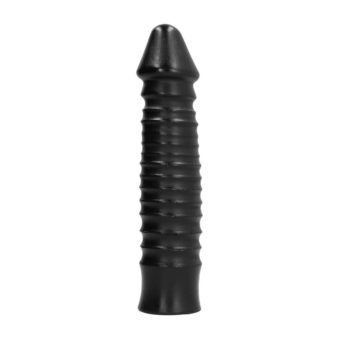 All Black Model AB69 czarny – Długi segmentowany model anatomiczny 26 cm