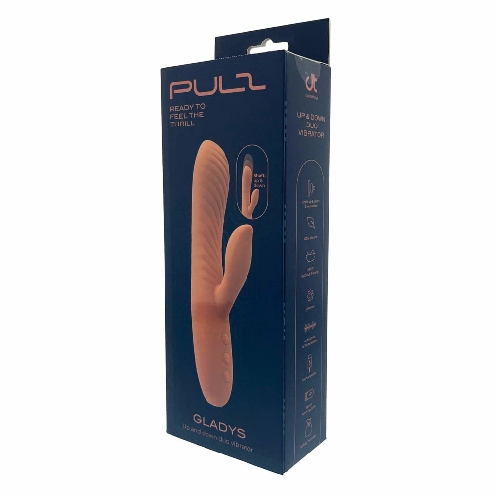 Pulz Gladys Up & Down Duo Vibrator – 3 silniki, silikonowy, wodoodporny, USB-C