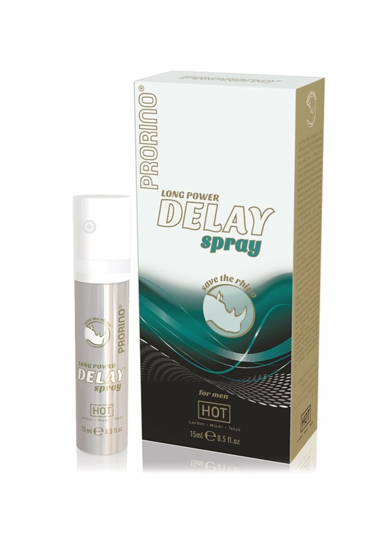 HOT Prorino Long Power Delay Spray chłodzący spray opoźniający, pielęgnacja 15 ml