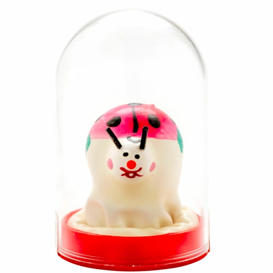 Condomerie Ladybird Model 1 – Ręcznie Malowana Prezerwatywa Artystyczna, Lateksowa, Ozdobna