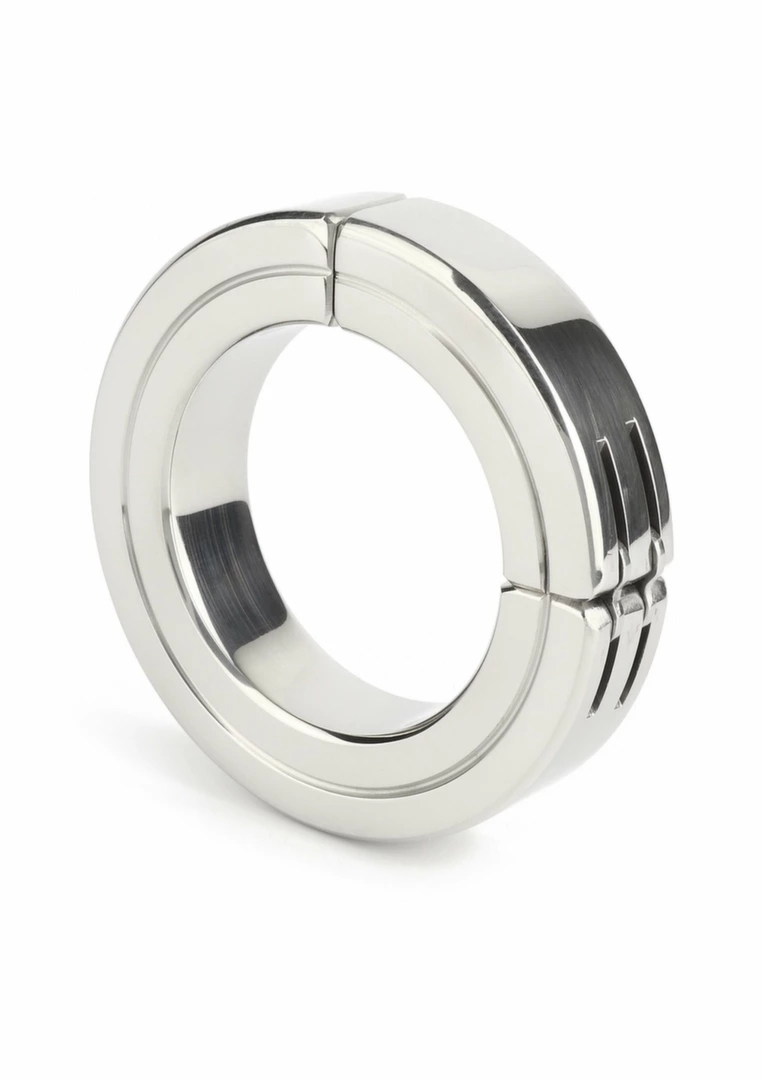 Mr. Steel Hinged Magnetic Ring 50mm stal nierdzewna, zawias, magnetyczne zapięcie