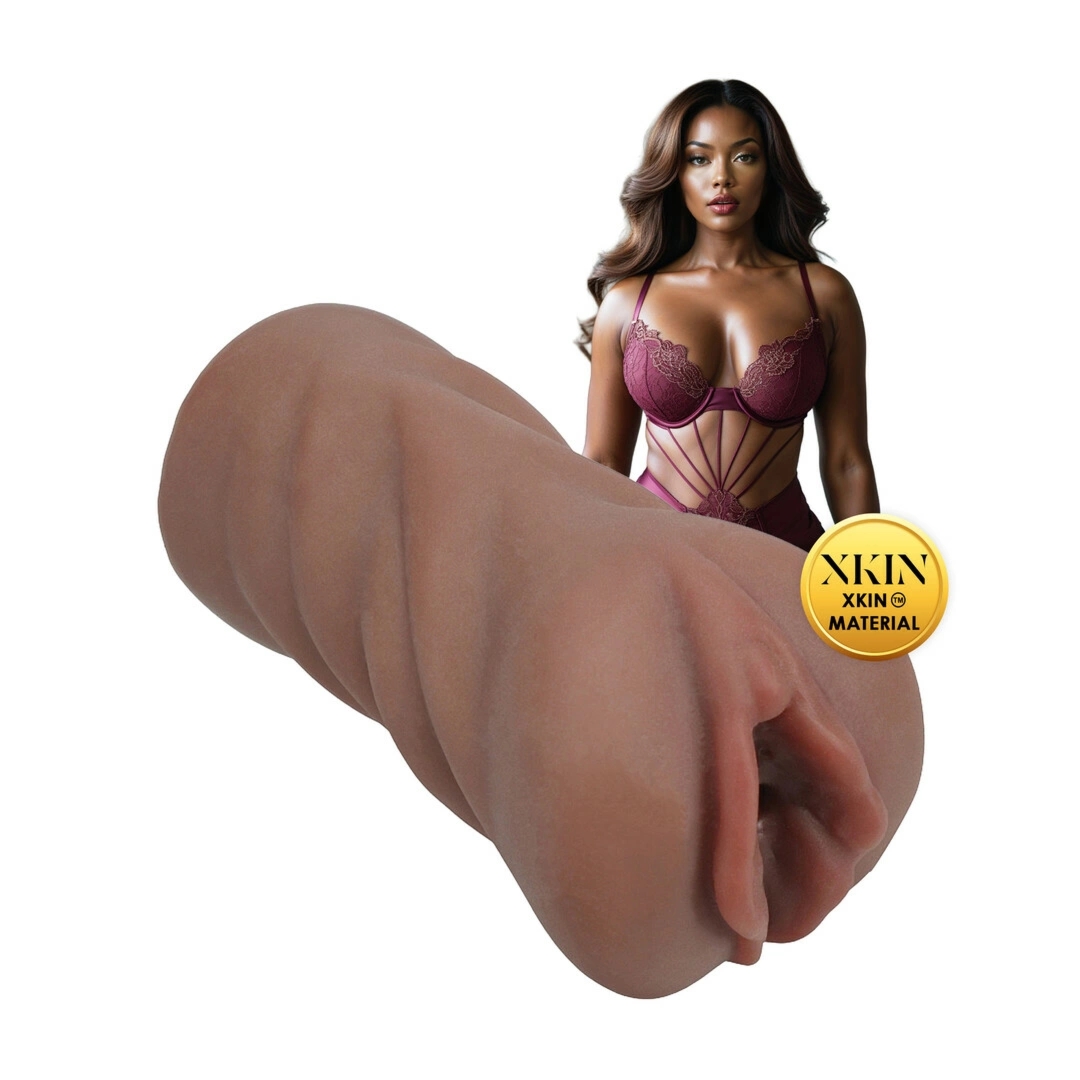 Secret Affairs Vixen Next Door Imani TPE Medium – brązowy model anatomiczny, 199g