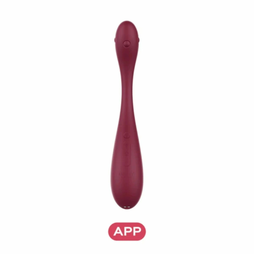 HoneyPlayBox PUFF Trener Kegla – czerwony, aplikacja, regulacja objętości, wibracje