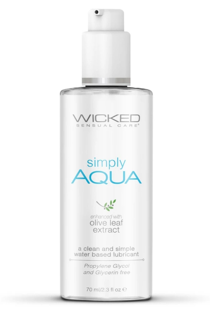 Wicked Simply Aqua Lubricant 70ml – wodny żel nawilżający, wegański, bez parabenów
