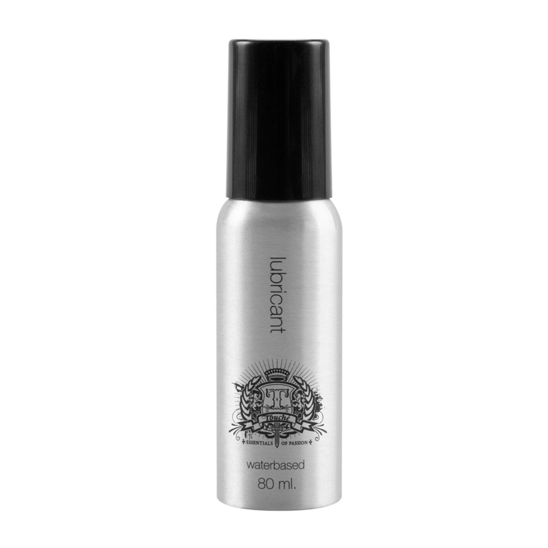 Touche Lubrykant na bazie wody 80 ml – bezzapachowy, delikatny, neutralne pH, srebrna butelka