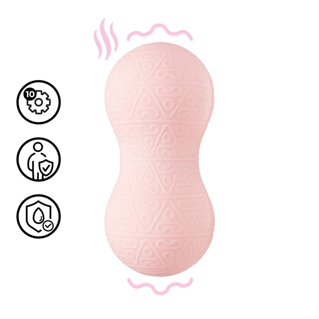 Loveline F1 Massager z Wibracją i Podgrzewaniem – rożowy, ergonomiczny model relaksacyjny