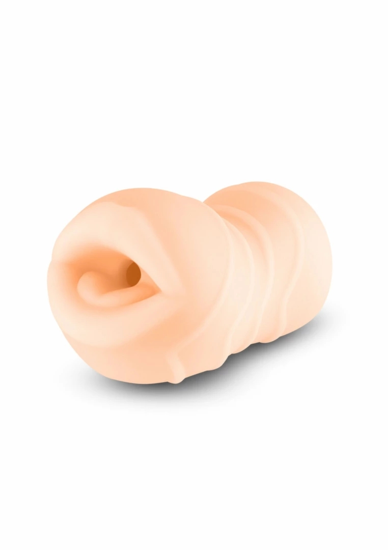 NS Novelties Mouth Stroker Pocket Pals kompaktowy model TPE, anatomiczna struktura