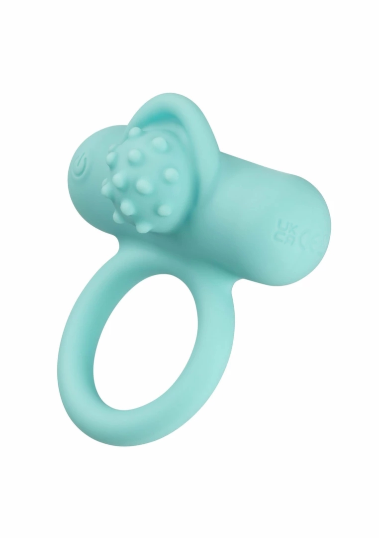 CalExotics Nubby Lover’s Delight silikonowy pierścień wibrujący 12 trybów, wypustki