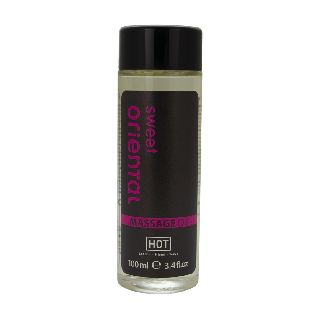 HOT Superglide Olejek do masażu jadalny orientalny 100ml, wodna baza, aromat