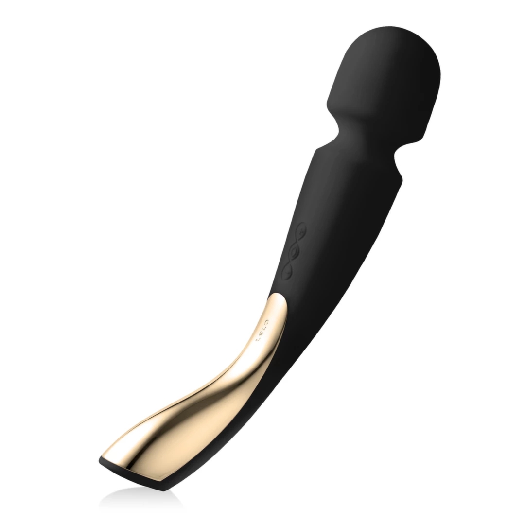 Lelo Smart Wand 2 Large Black – masażer całego ciała, 30,4 cm, 10 programów, wodoodporny
