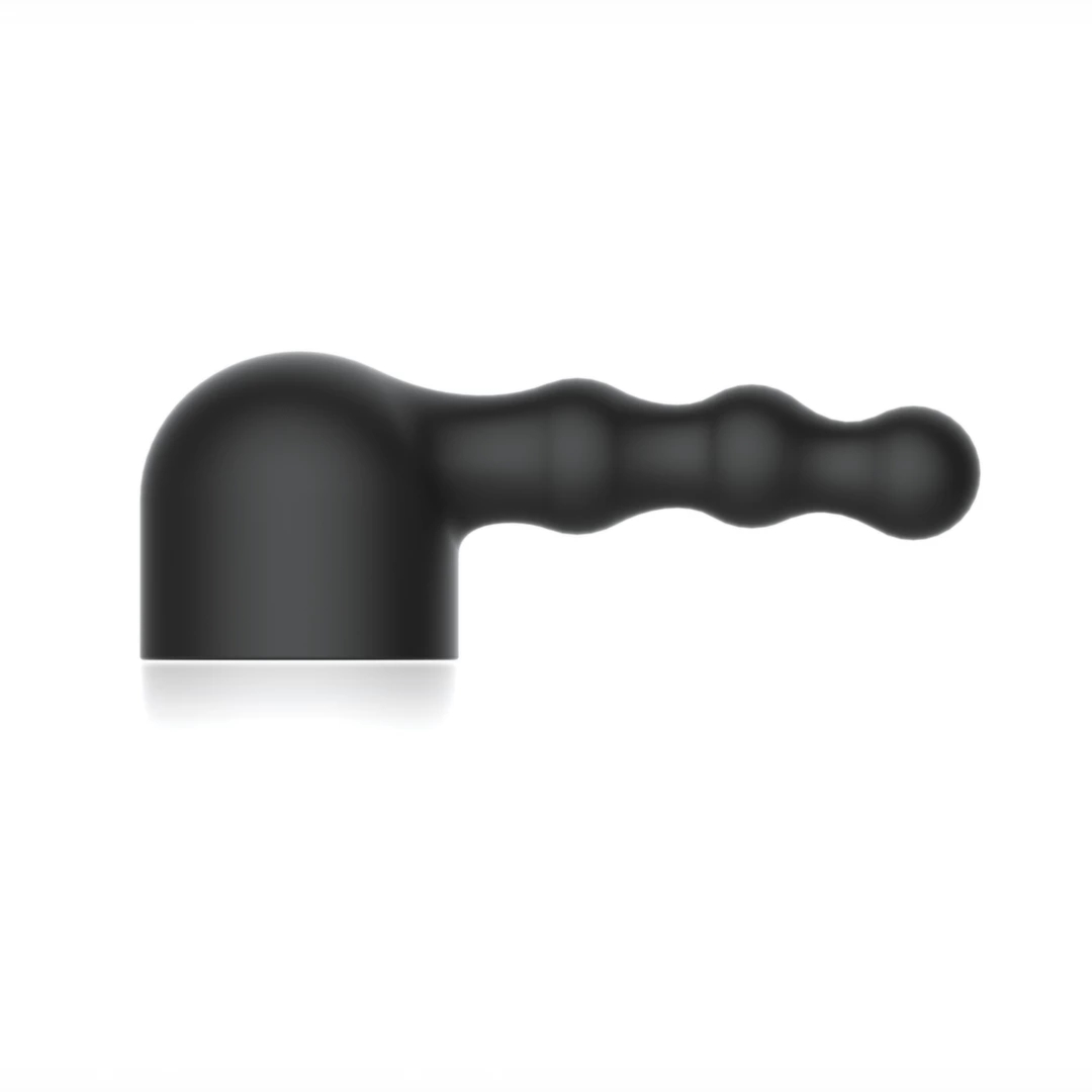 Bodywand Pleasure Beads Attachment Large – silikonowa nakładka kulkowa do masażera, fioletowa