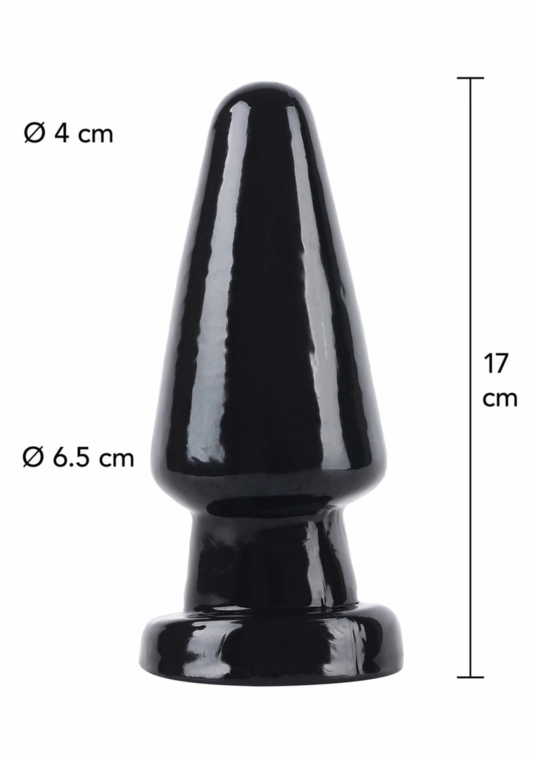 HIDDEN DESIRE Extreme Cone Head Large 17 cm stożkowa wtyczka XXL, anatomiczny kształt, PVC