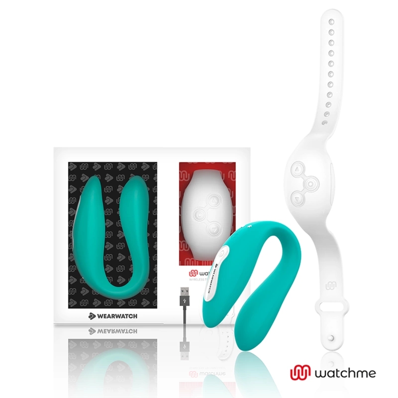 WEARWATCH Dual – model WatchMe, wodoodporny, sterowanie zegarkiem, silikon medyczny, Woda Morska/Śnieg