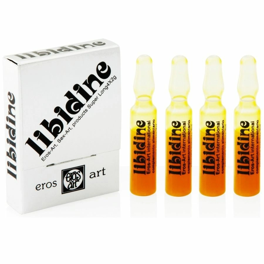 EROS-ART Libidyna Eliksir Roślinny 4 Ampułki x 2 ml Naturalna Formuła z Witaminami
